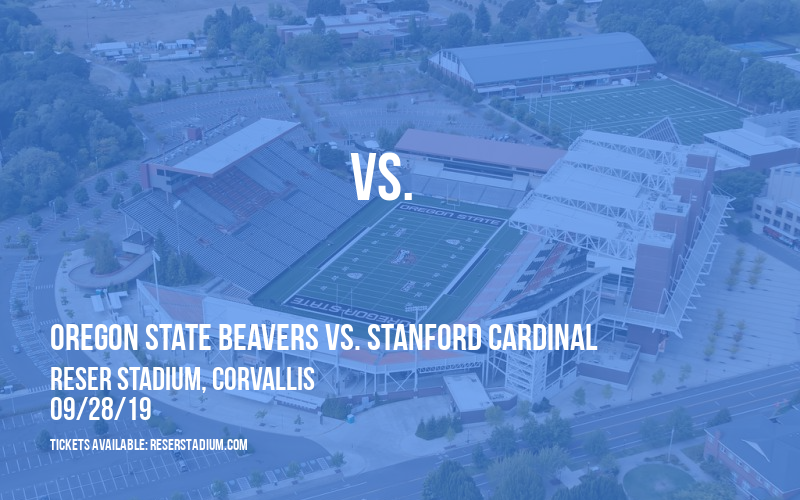 Oregon State Beavers vs. Stanford Cardinal at Reser Stadium