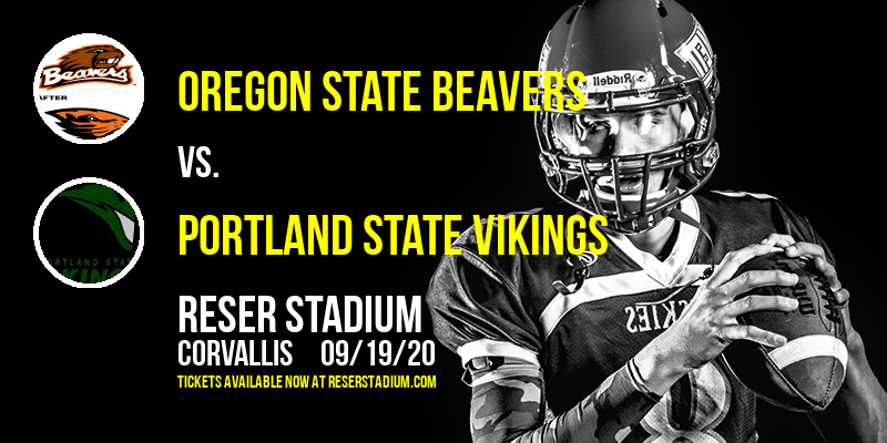 Oregon State Beavers vs. Portland State Vikings at Reser Stadium tickets Oregon State Beavers vs. Portland State Vikings at Reser Stadium