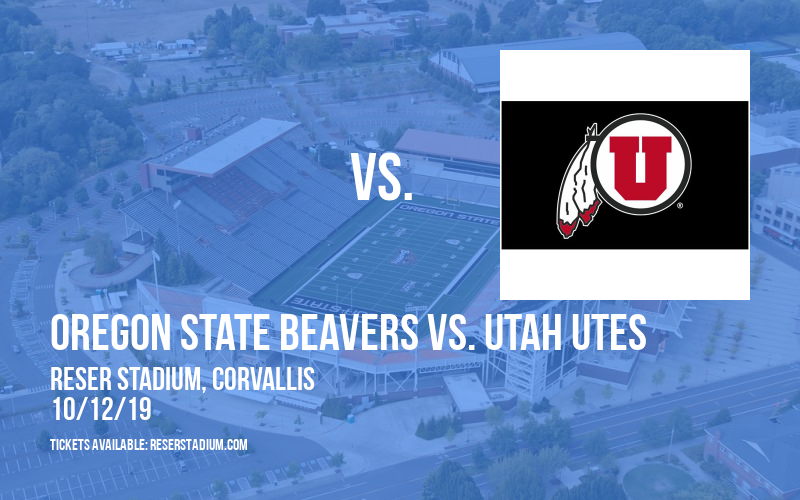 Oregon State Beavers vs. Utah Utes at Reser Stadium