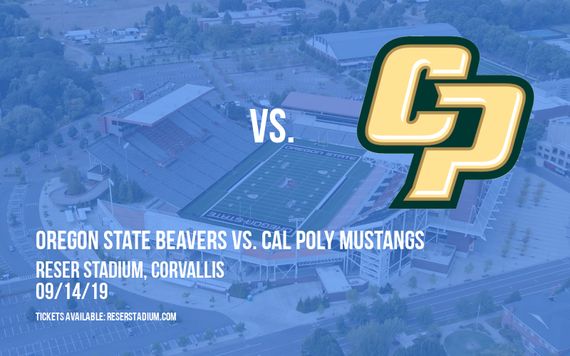 Oregon State Beavers vs. Cal Poly Mustangs at Reser Stadium