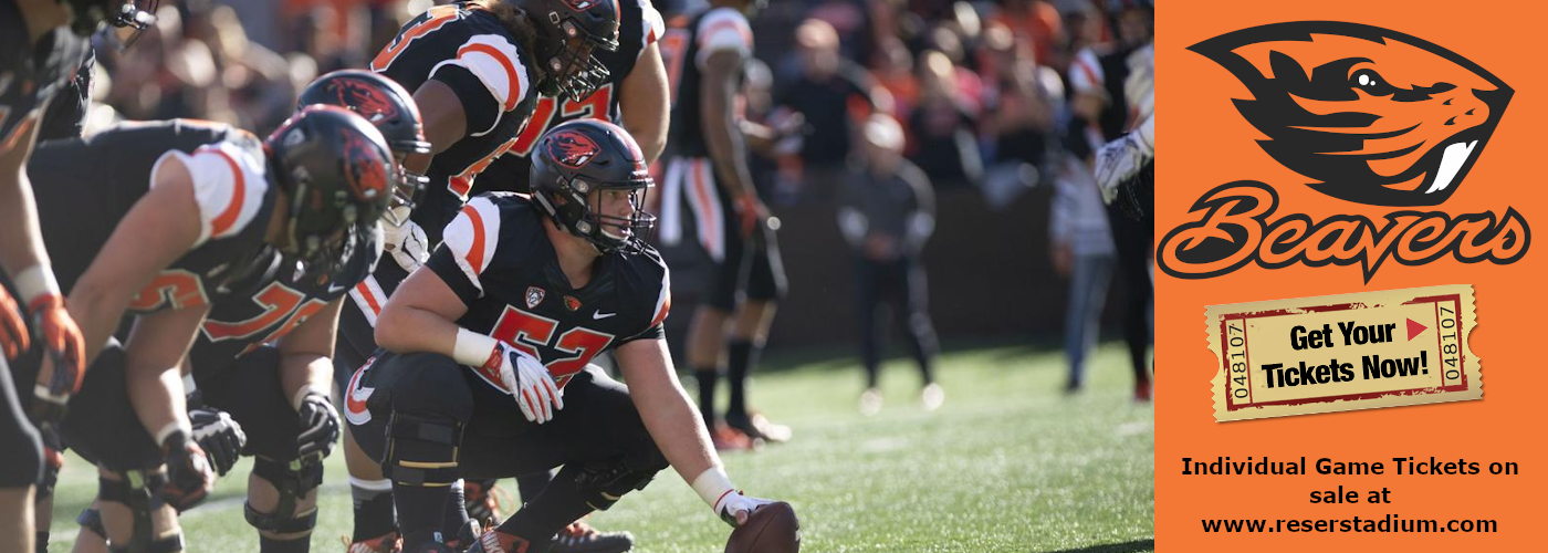 Oregon State Beavers Tickets