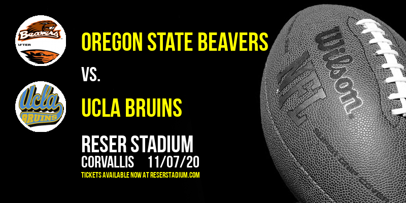 Oregon State Beavers vs. UCLA Bruins at Reser Stadium