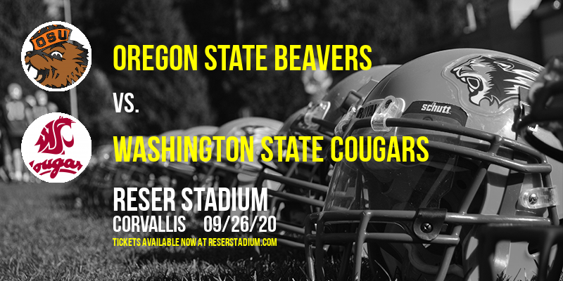 Oregon State Beavers vs. Washington State Cougars at Reser Stadium tickets Oregon State Beavers vs. Washington State Cougars at Reser Stadium